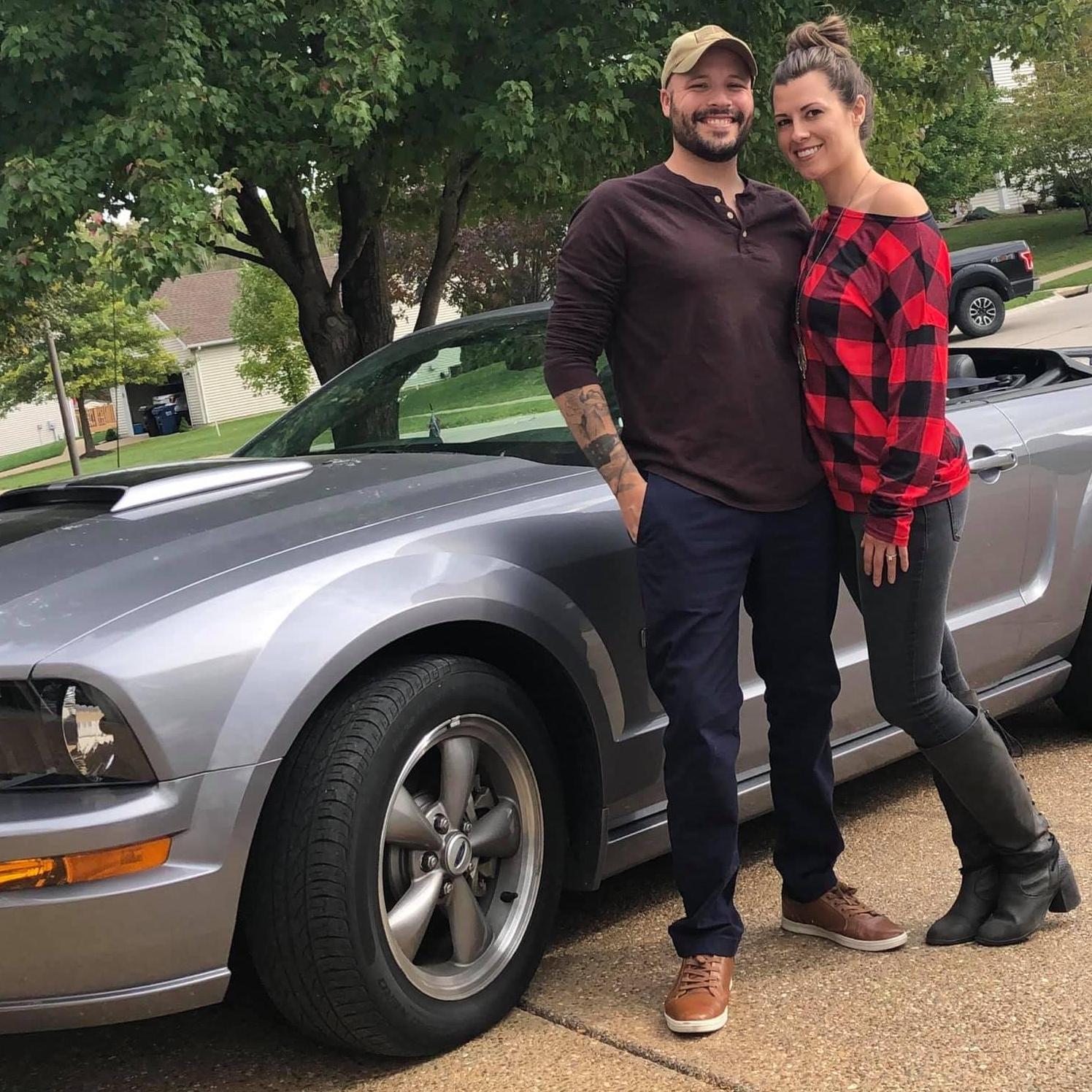 Our road trip in the Stang' to Branson.