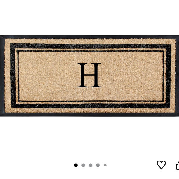 Welcome Mat- H - 2’6” X4’