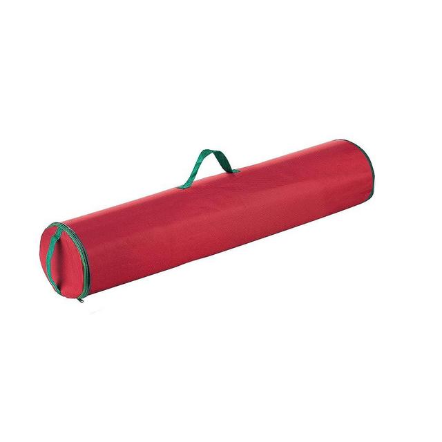 Tiny Tim Totes 5094 Canvas Red Premium Gift Organizer | 40.5 inch Wrapping Paper, 1-Pack