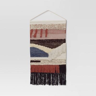 15&#34;x28&#34; Hand Woven Cotton And Wool Wall Art - Opalhouse&#8482;