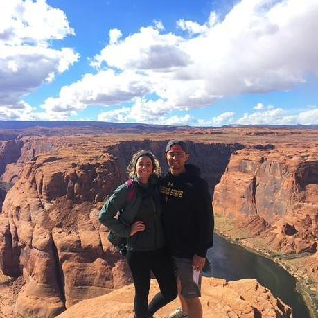 Checking out Horseshoe Bend.