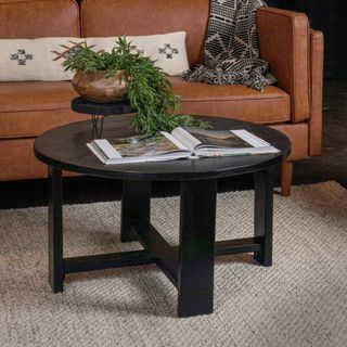 Blakely Trestle Round Coffee Table