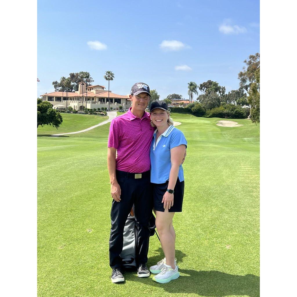 We traveled to San Diego so Becca could meet Justin's parents