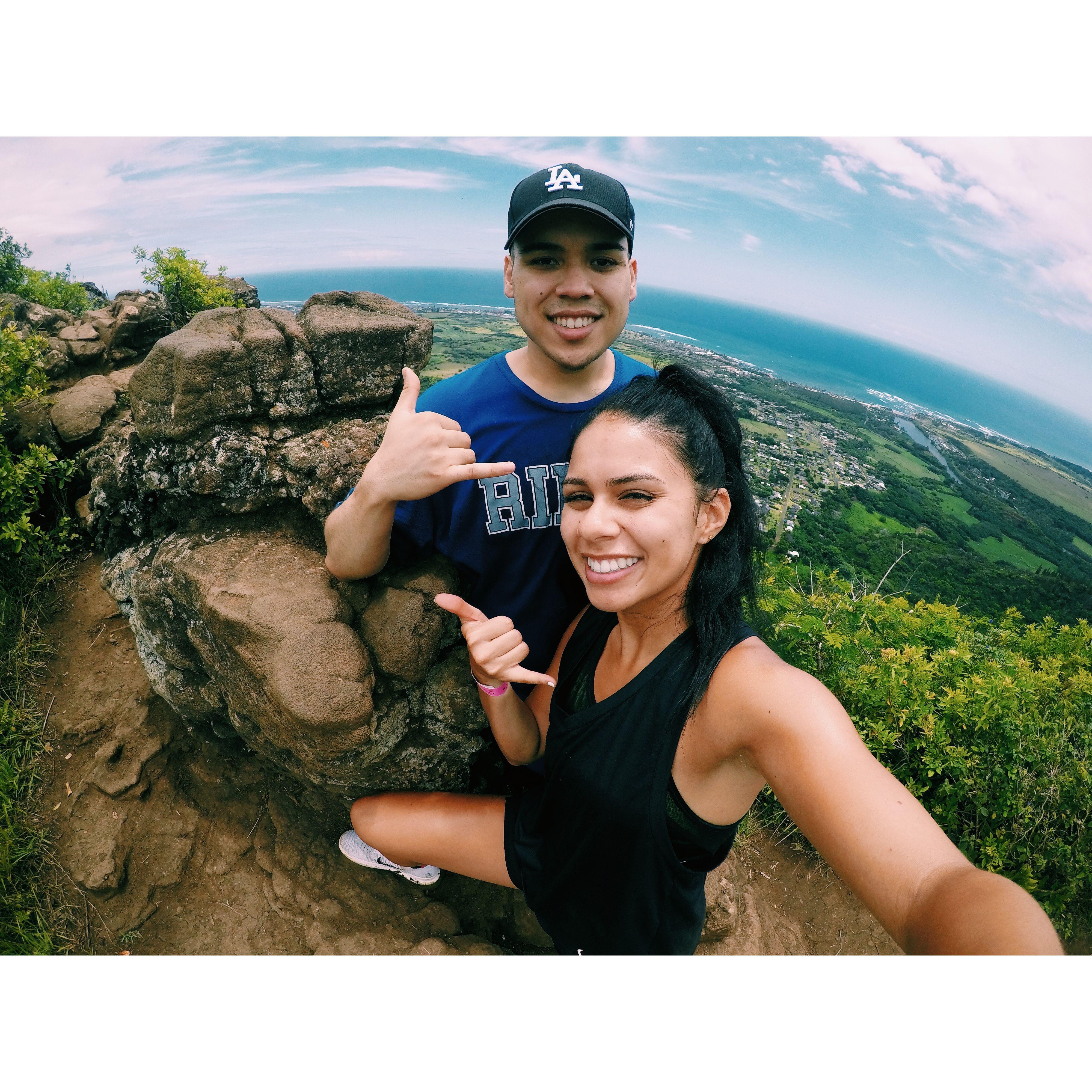 Sleeping Giant, Nounou Mountain, Kauai (2018)