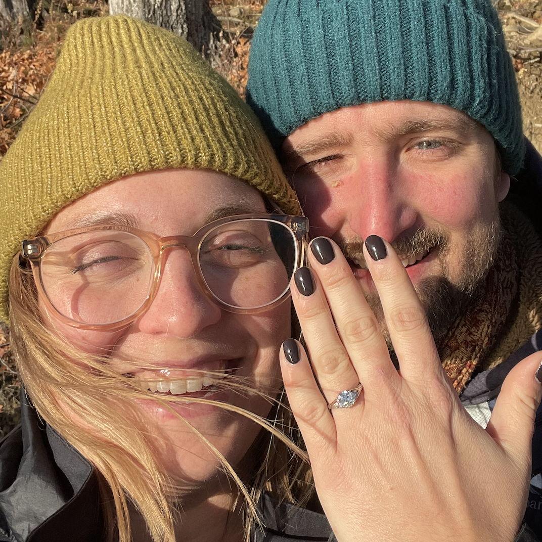 The day we got engaged