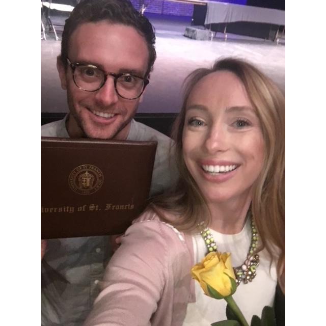 April 2018
Grace and Tyler at Grace's PA school graduation. Fitting that Tyler is holding her diploma as he was by her side (metaphorically) through the whole experience!