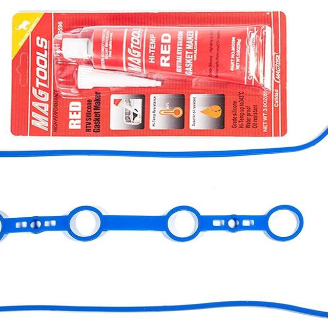 VS50530R 2001-2012 Compatible With Pontiac Vibe Scion TC XB Toyota Camry Corolla Highlander Matrix Rav4 Valve Cover Gasket & High Temperature(650º F) Gasket Maker 2.0L 2.4L L4 2AZFE 1AZFE VS50362