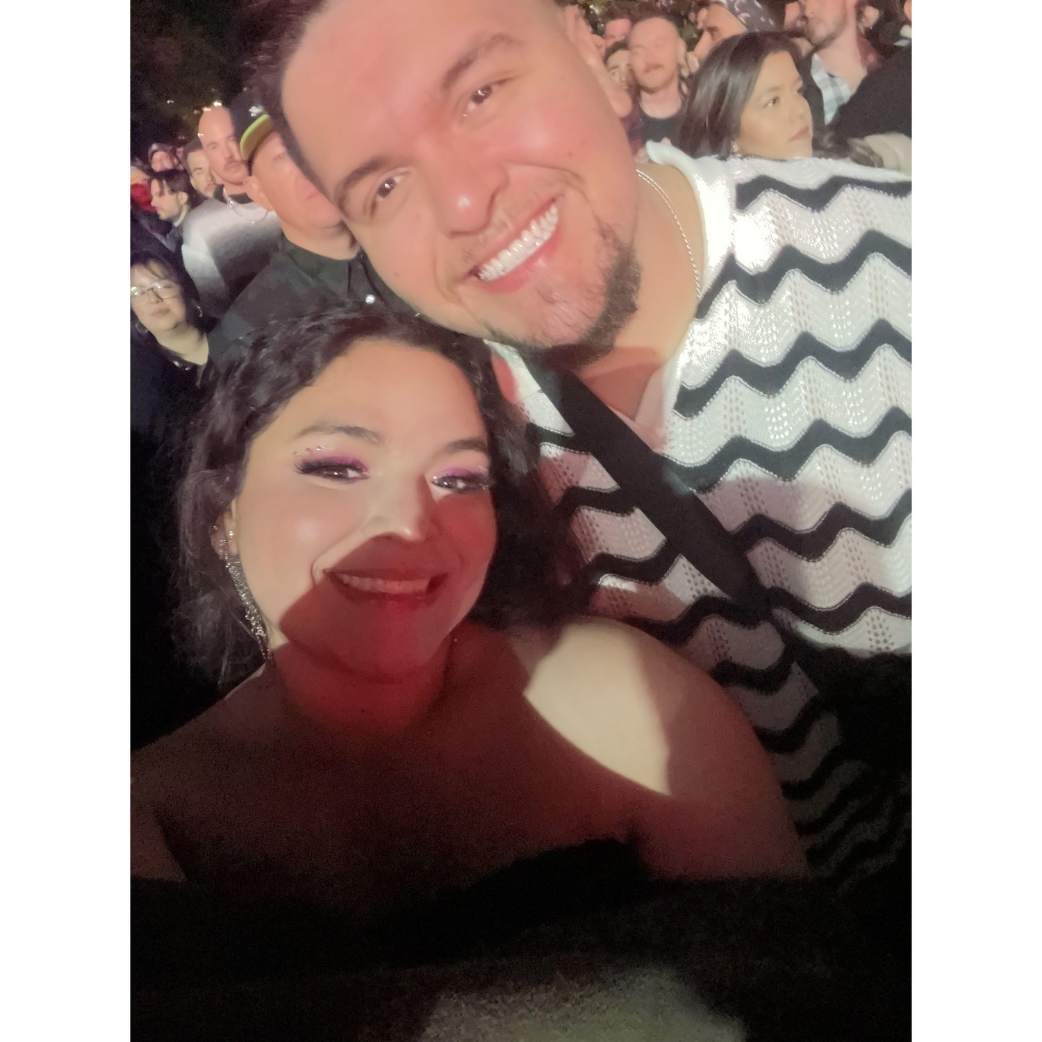 We went to our first concert together to see Kaskade in Austin!