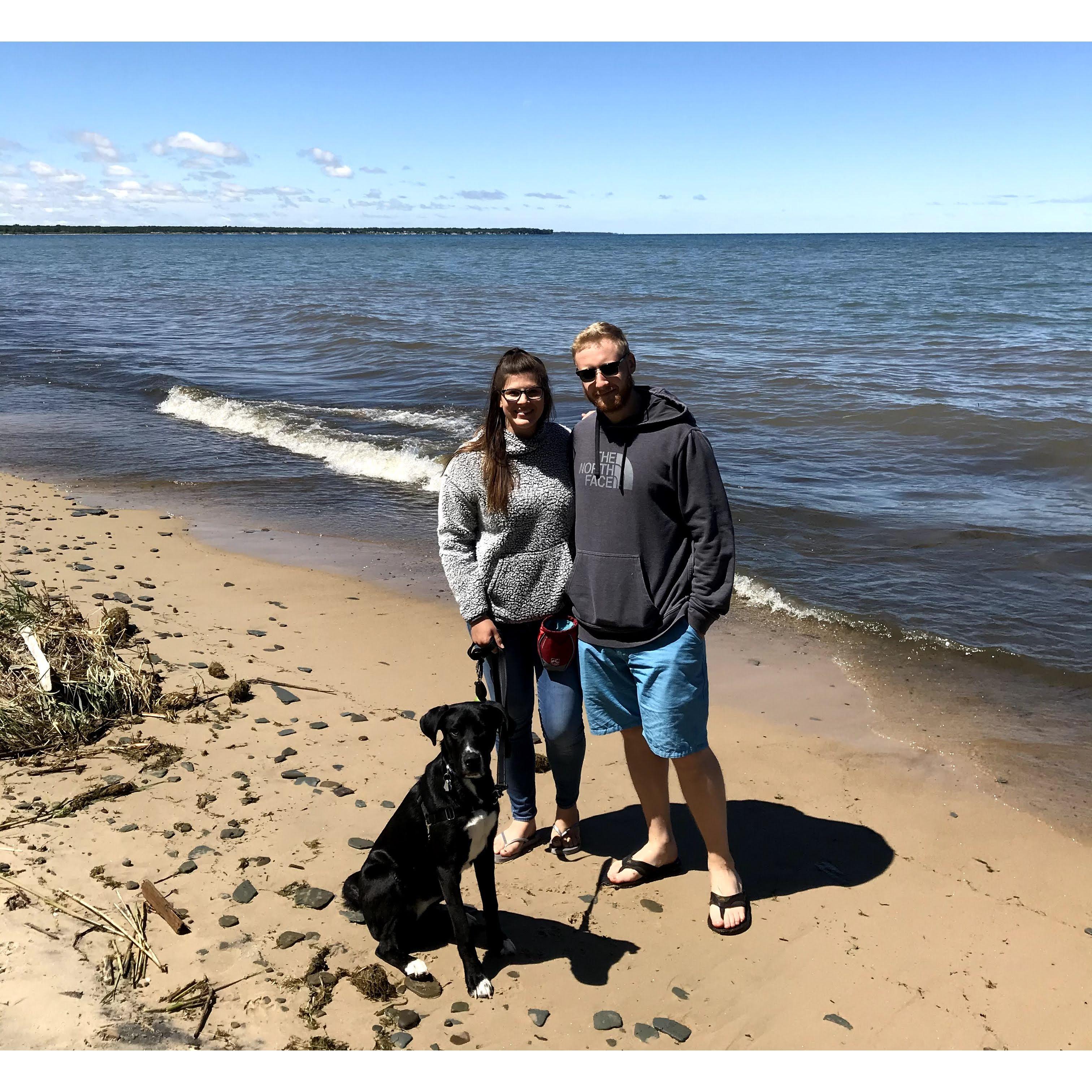 First trip to Caseville, Michigan