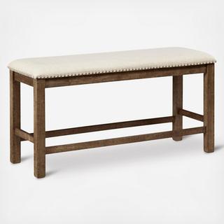 Moriville Upholstered Counter Bench