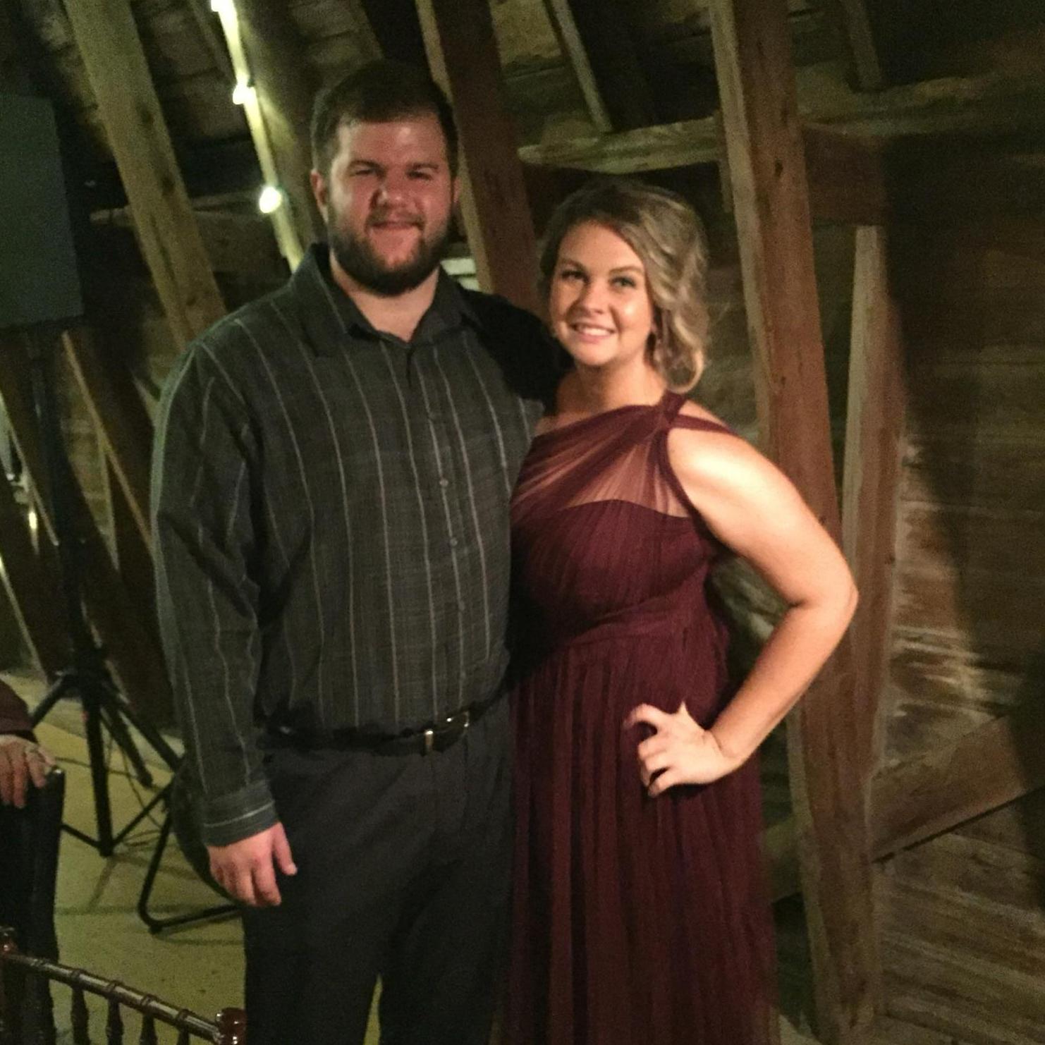 Rachel told Eddie she loved him for the first time the night before this photo was taken, 2017