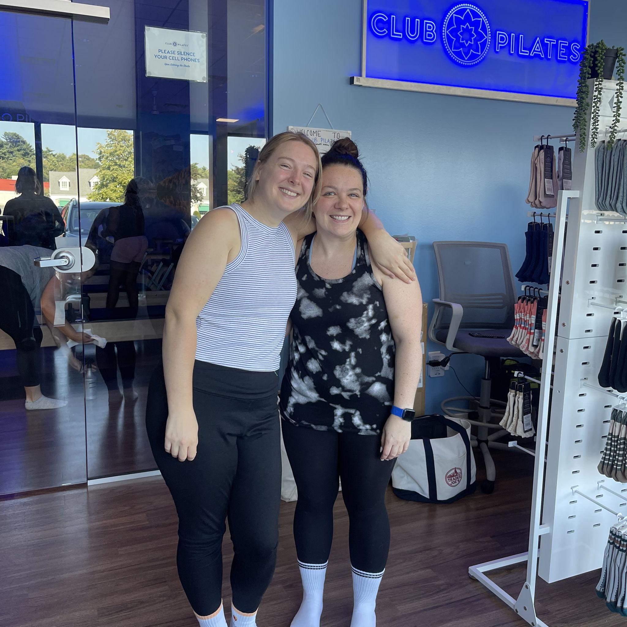 Erika and Vickie start their pilates journey - September, 2025