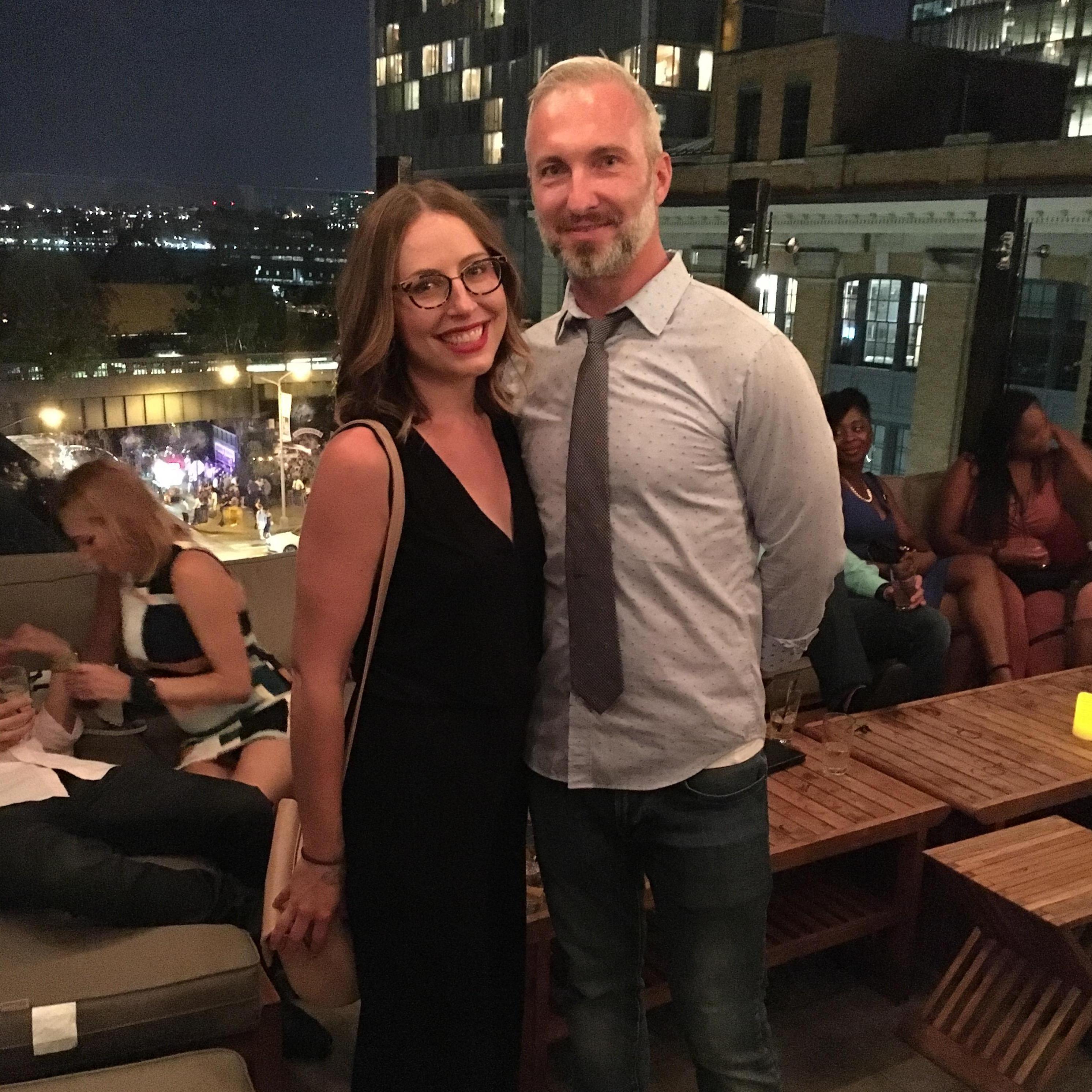 Celebrating our 5th anniversary in NYC - one of our favorite places!