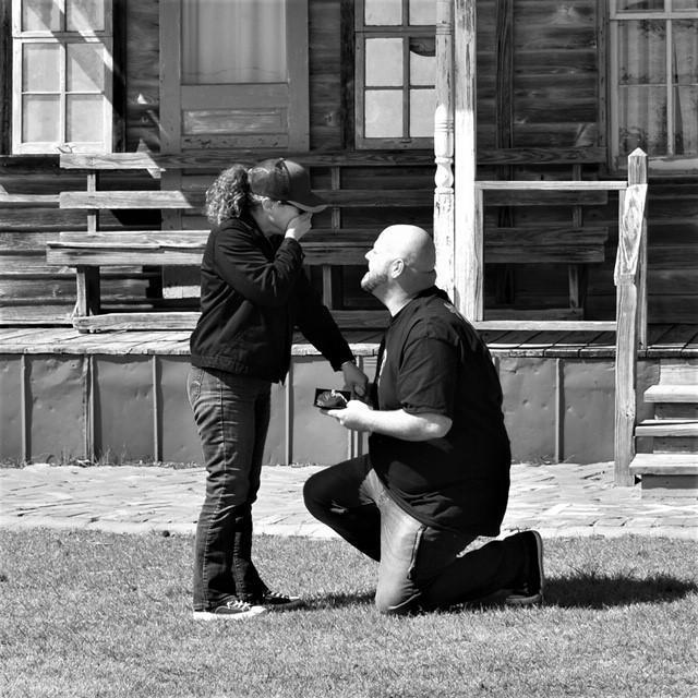 Steven proposed to Kristi on 02/29/2020 and they leaped into forever.