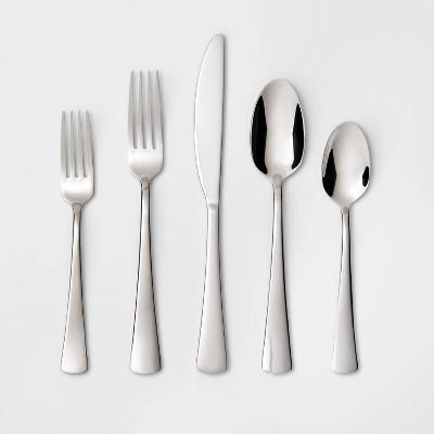 Kayden 20pc Stainless Steel Silverware Set - Threshold™