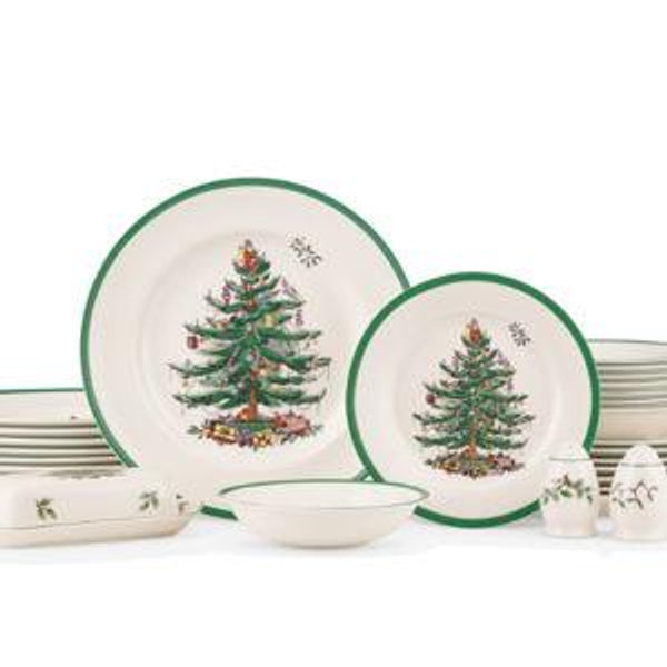 Christmas Tree Plates