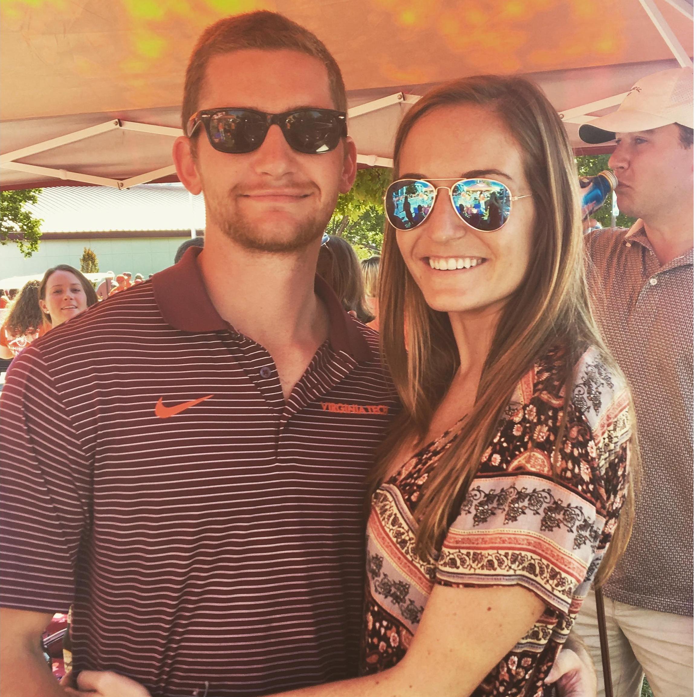 Another VT football game!  Peep Connor
