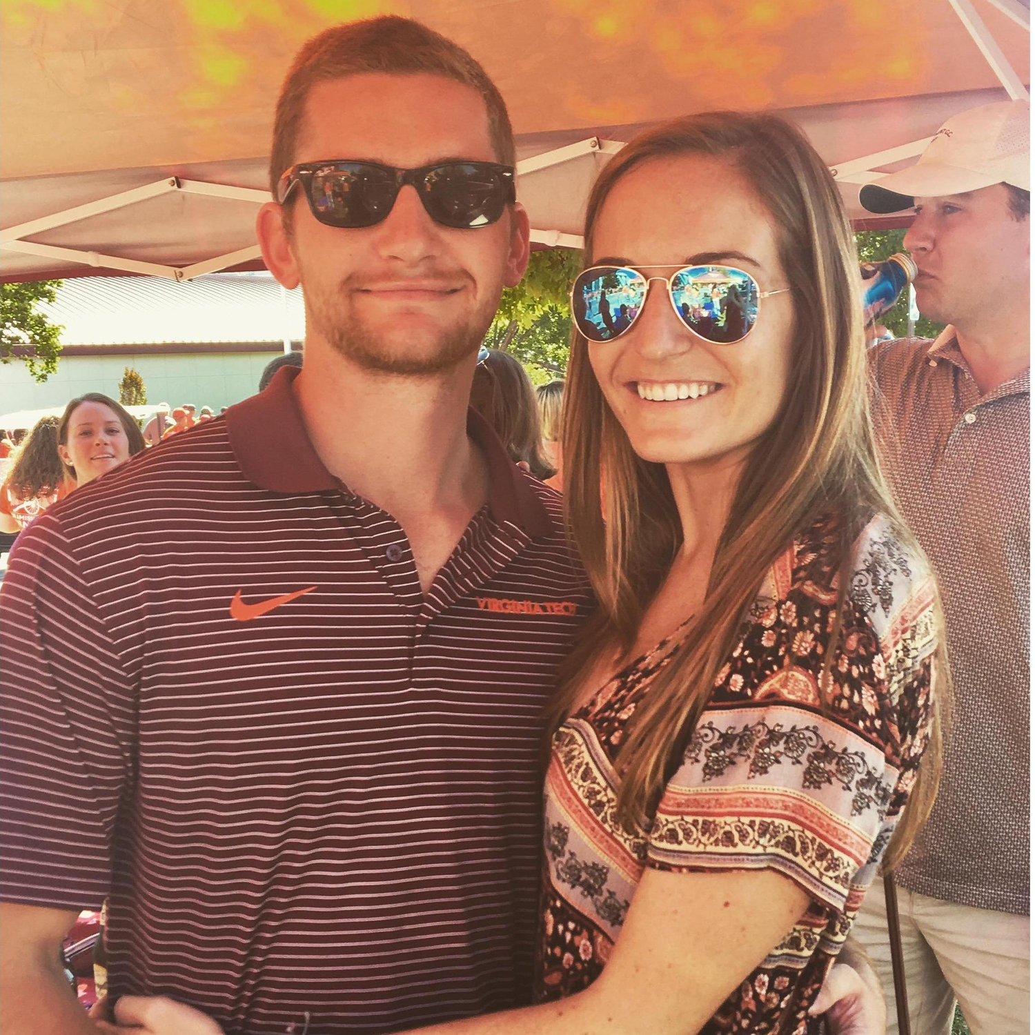 Another VT football game!  Peep Connor