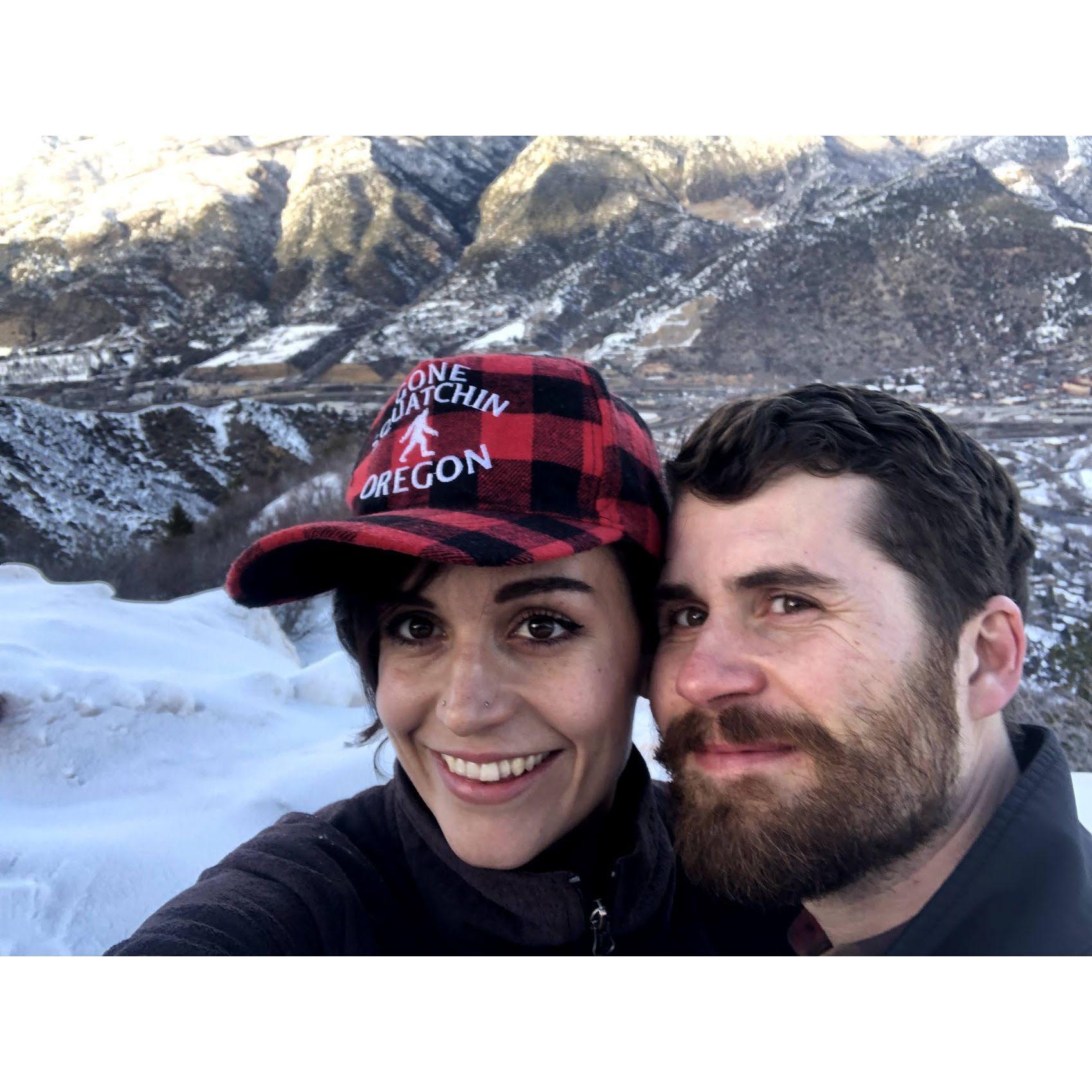 Ice Hike of Death. Glenwood Springs, CO. February 2019.