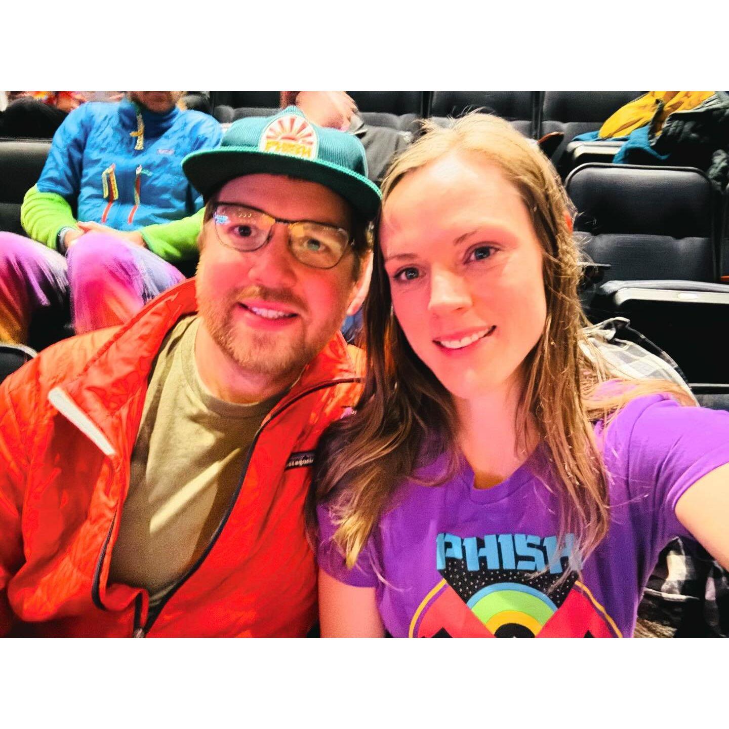 2023 - At the Garden in NYC before the Phish Gamehendge set.