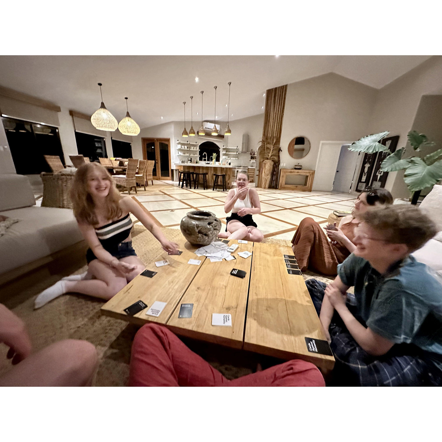 Raunchy game night in Costa Rica