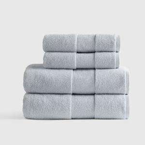 Classic Organic Turkish Cotton Bath Bundle (4 pieces) - Hydrangea