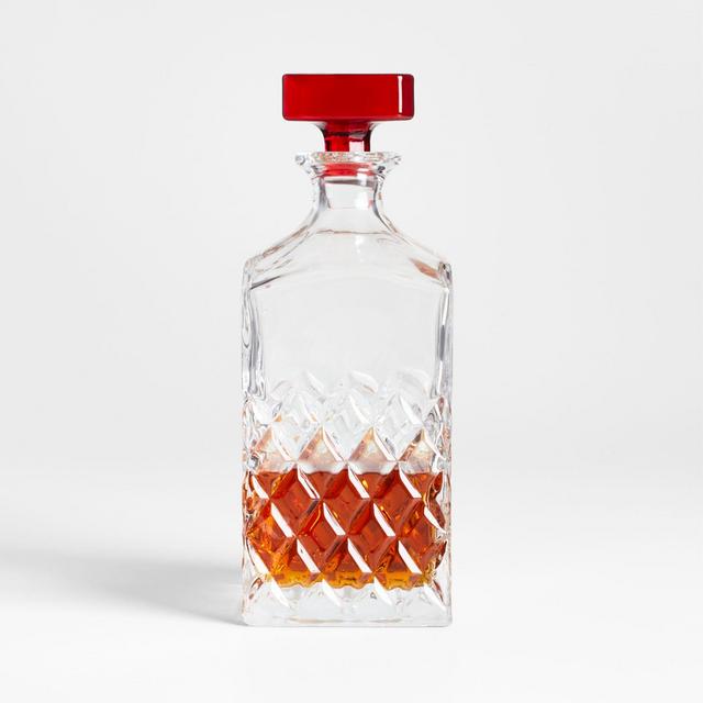 Hatch Decanter with Red Stopper