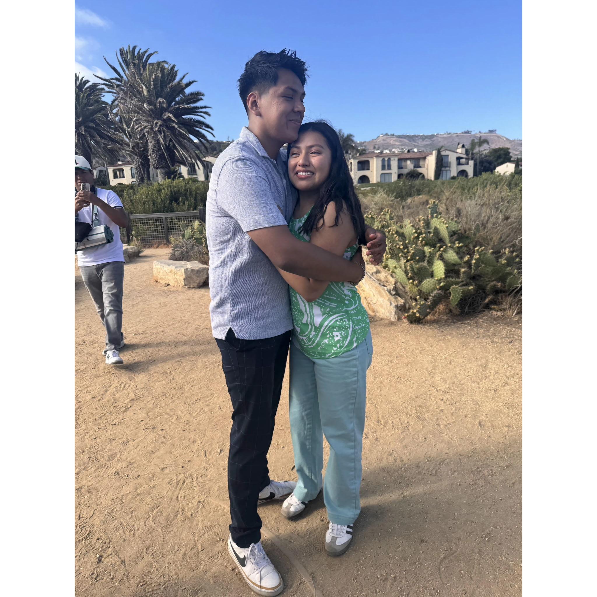 Alan did the impossible and Surprised Melina!