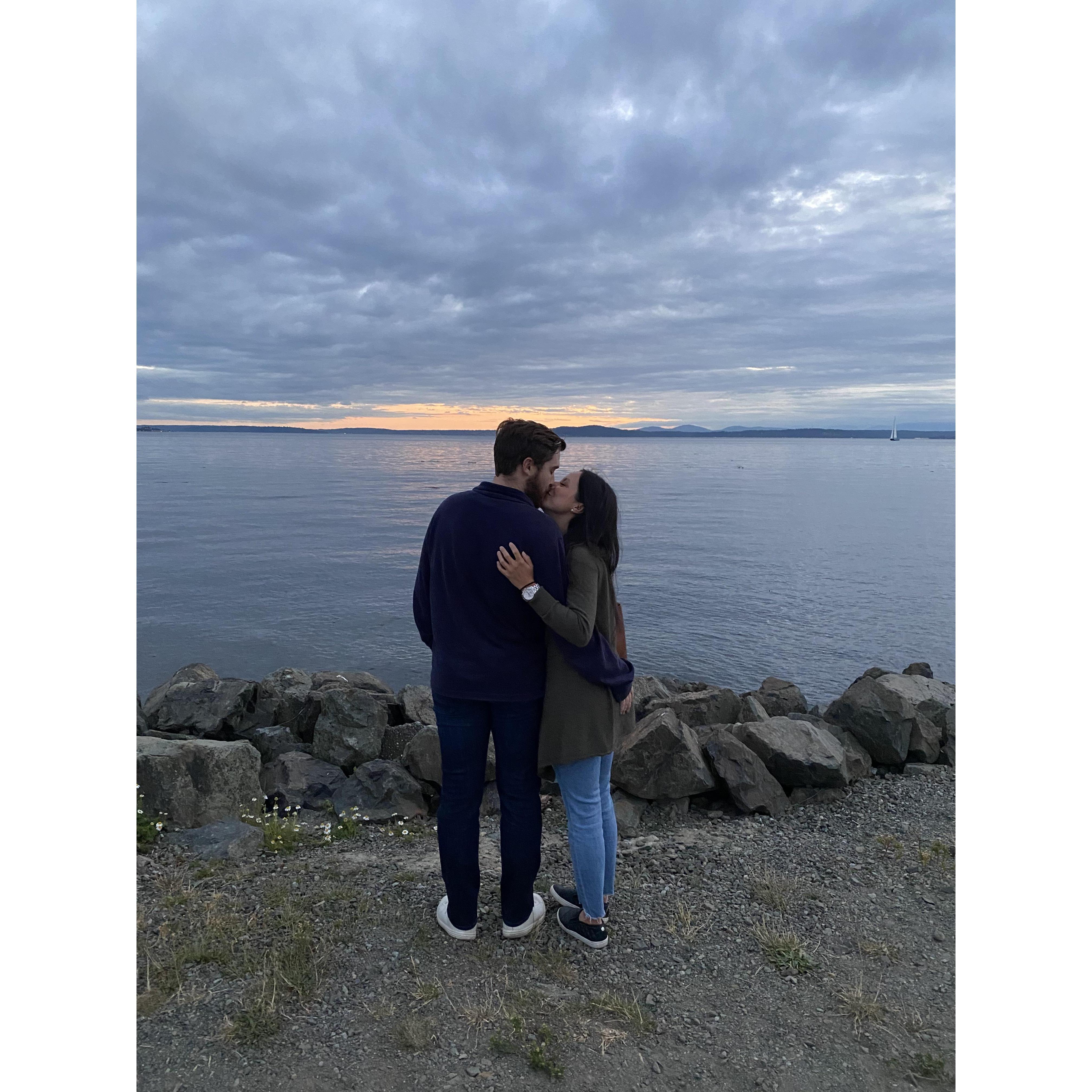Sunsets by the sound