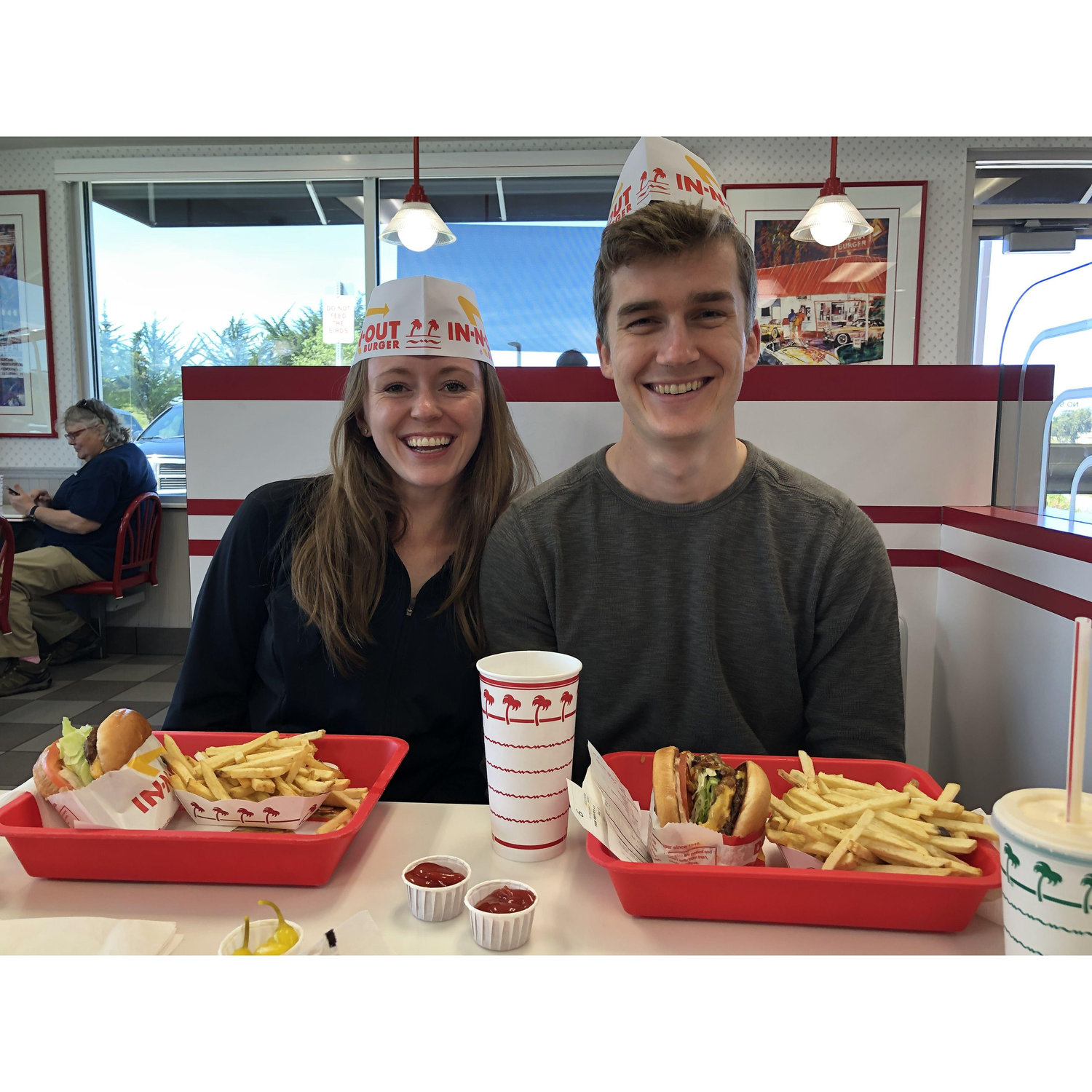 A trip to California isn't complete without In-n-Out!