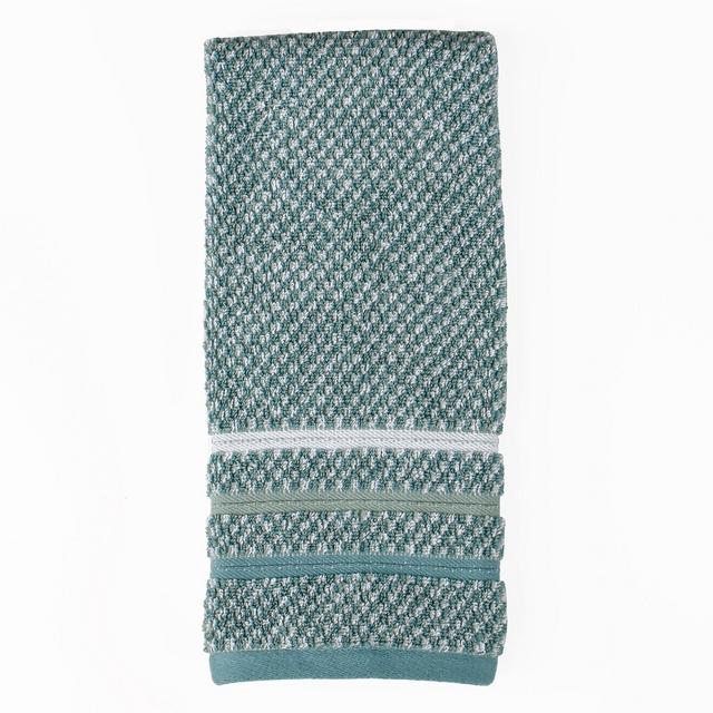 Maui Jacquard Hand Towel Green - Saturday Knight Ltd.