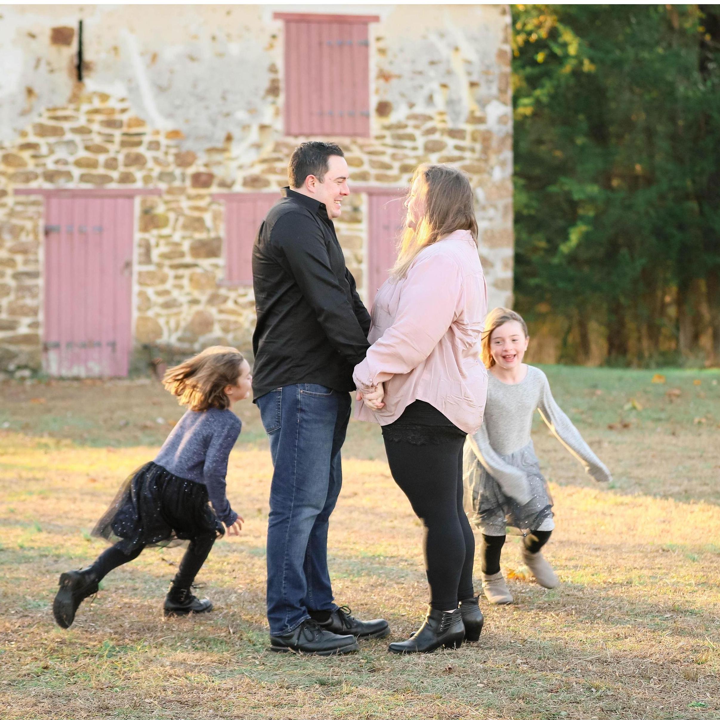 Our first professional family photos