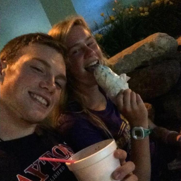 Silver Dipper- our favorite ice cream place on nights off from Camp.