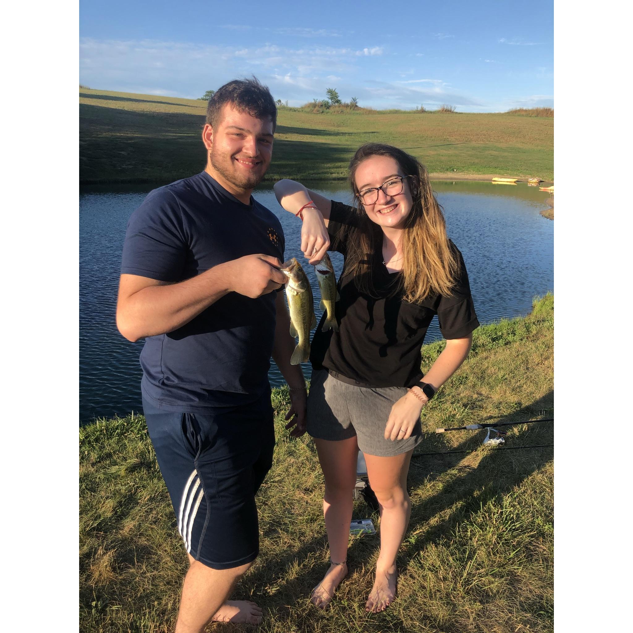 Catching ‘Dinks’ all summer long 🎣