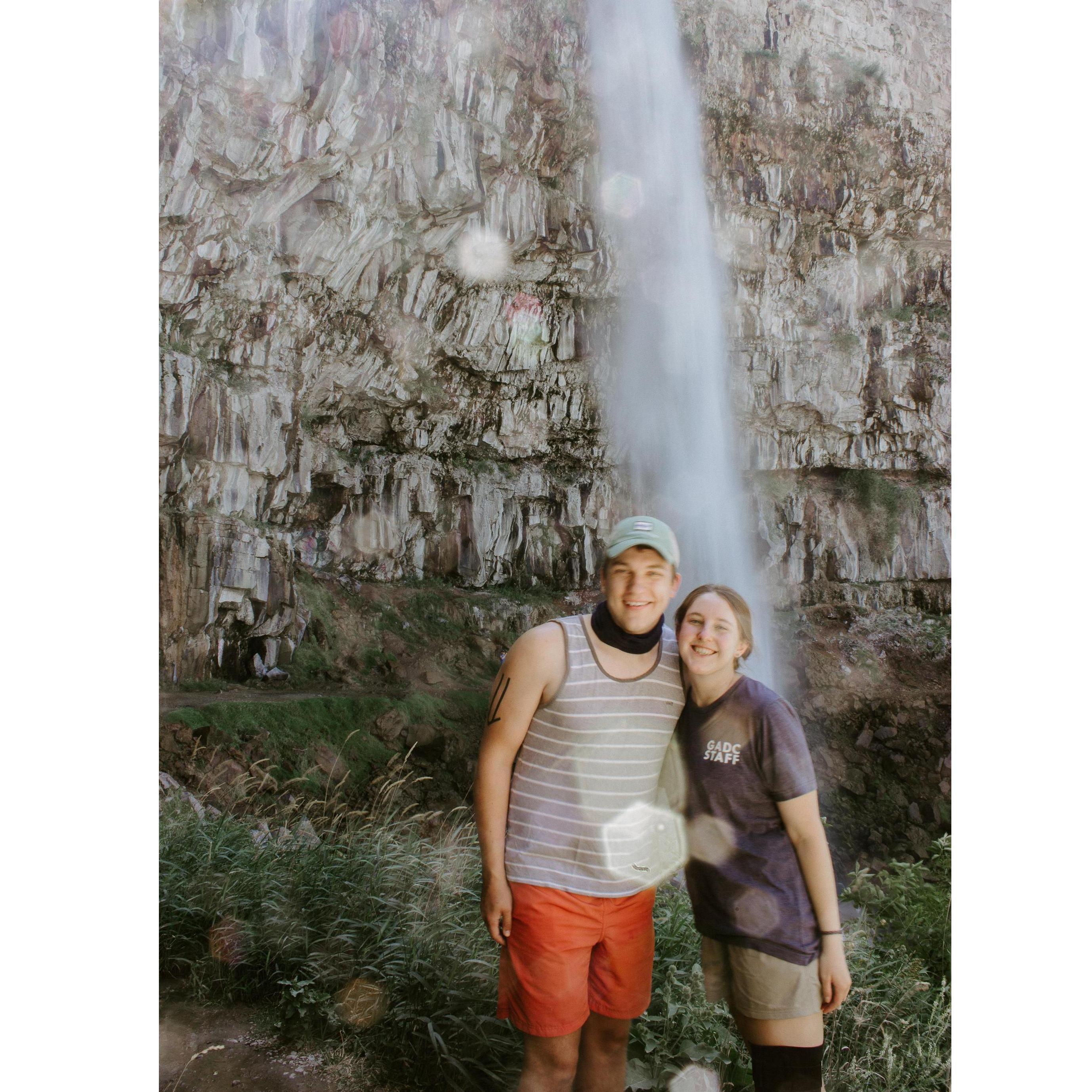 Loving the Idaho waterfalls, Summer 2020