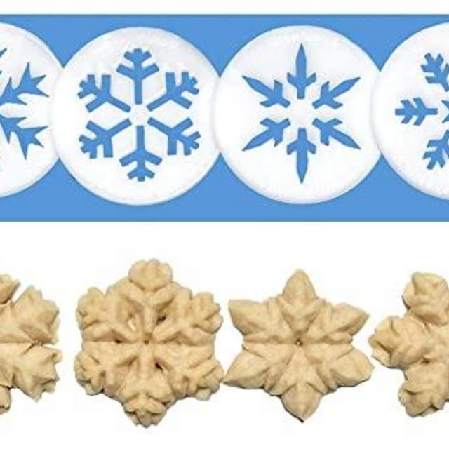 Snowflakes 8 Disk Set for Cookie Presses