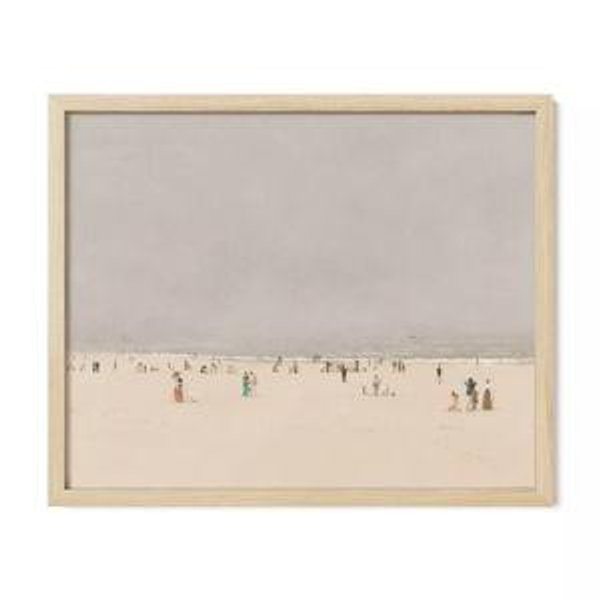 Framed Vintage Beach Print – Vintage Artwork & Wall Art for Living Room
