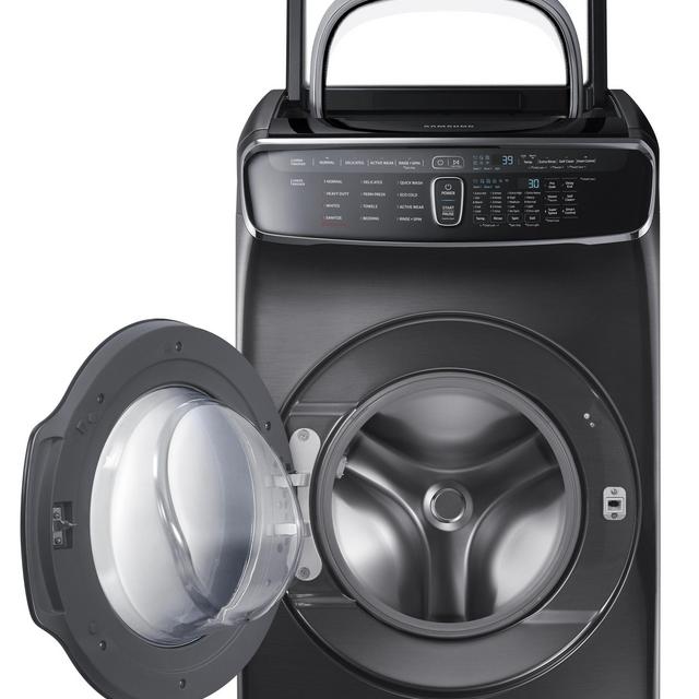 Samsung WV60M9900AV/A5 6.0 cu. ft. FlexWash Washer - Black Stainless Steel