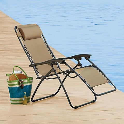 Multi-Position Relaxer Zero Gravity Chair in Blue