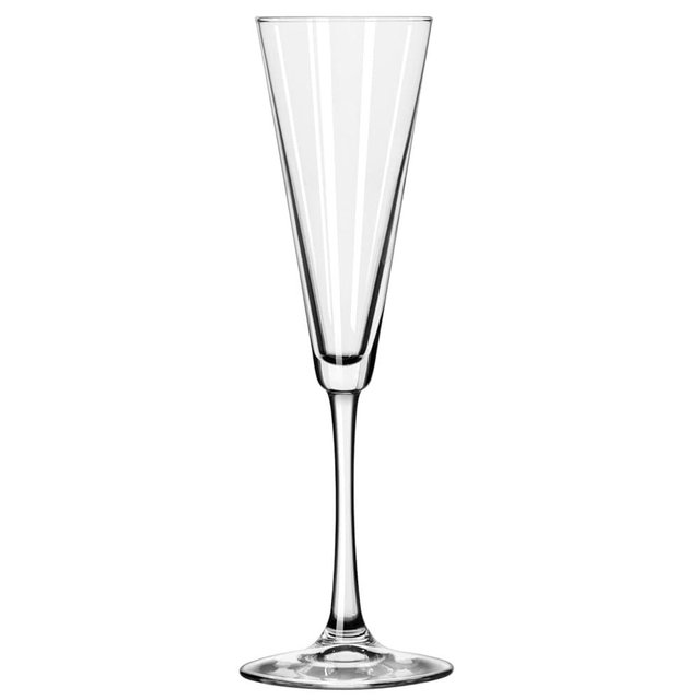 Libbey 7552 Vina 6.5 Ounce Trumpet Flute Glass - 12 / CS