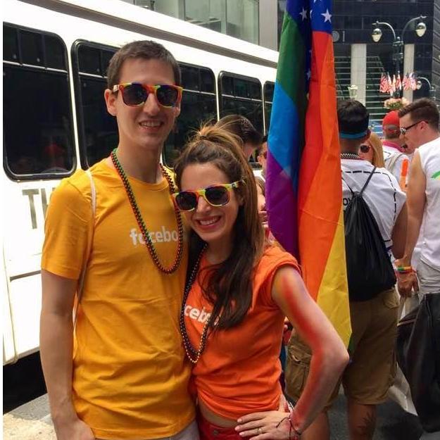 Marching in the NYC Pride Parade in 2017!
