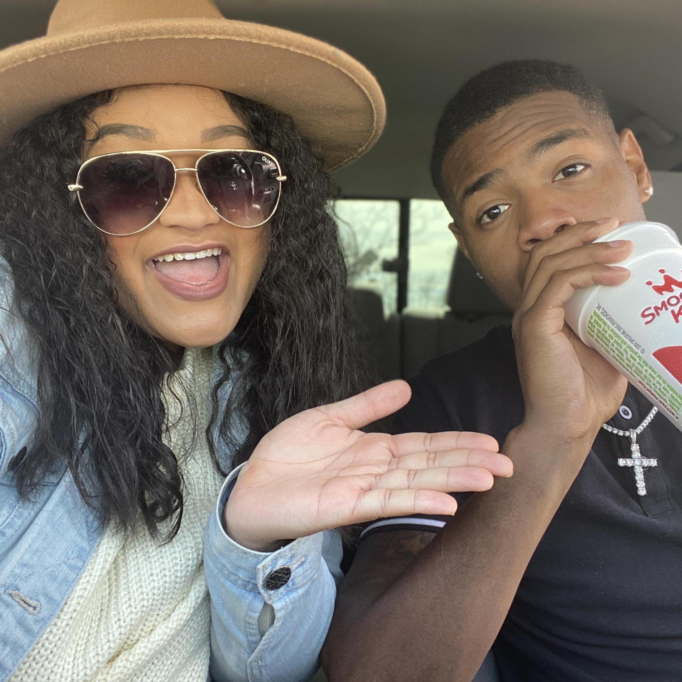 Ordering what the car in front of us ordered vlog.