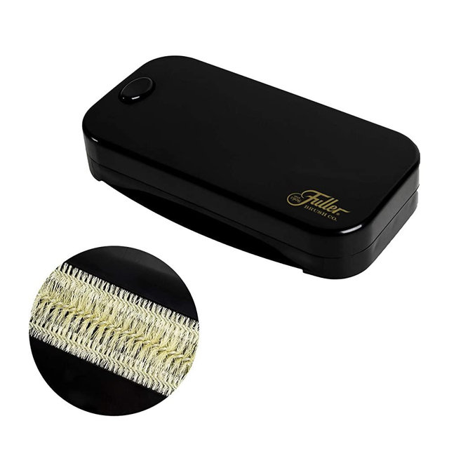 Fuller Brush Premium Table Tidy - Manual Handheld Crumber for Cleaning Tables - Rolling Kitchen Top Bread Crumbs Catcher for Home, Office & Restaurants