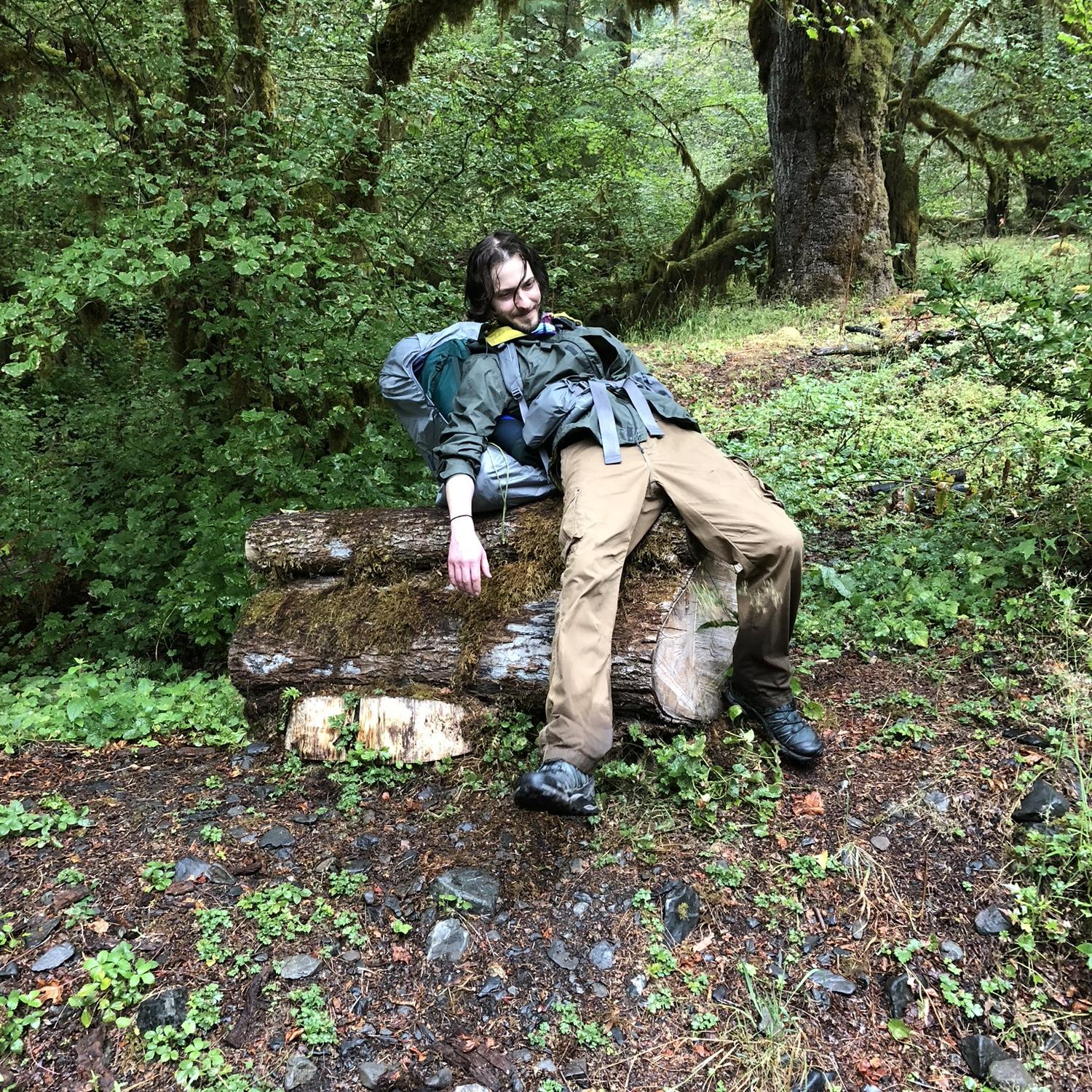 2018 - Not sure why but this was the photo to represent our Hoh River Backpacking trip