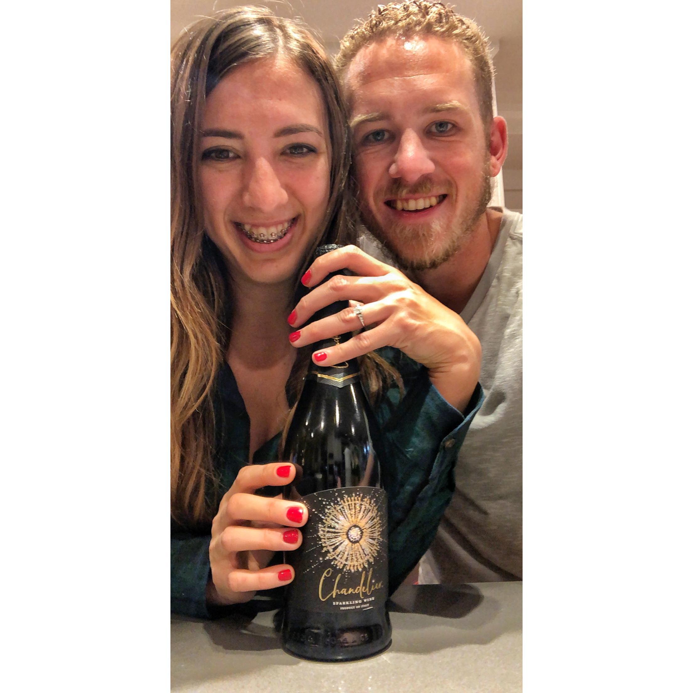Pop the bubbly, I'm getting a hubby!