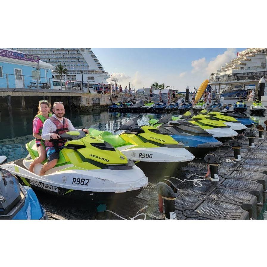 Jet skiing in Bermuda