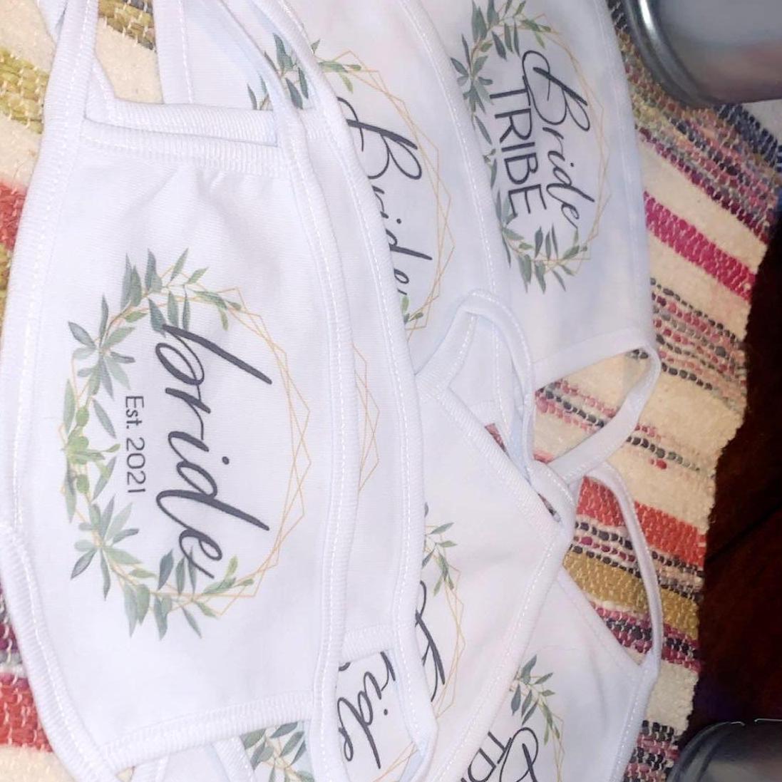 Mask Mask Mask #covidbride