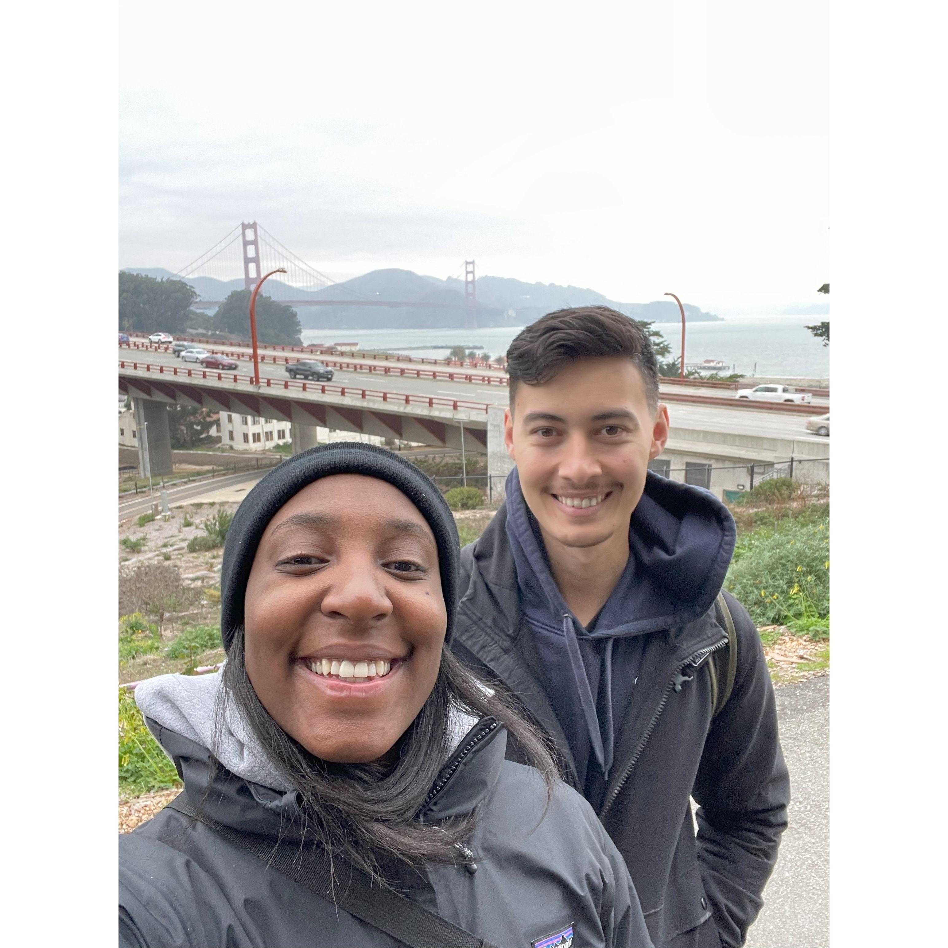 2022: First Christmas together in San Francisco