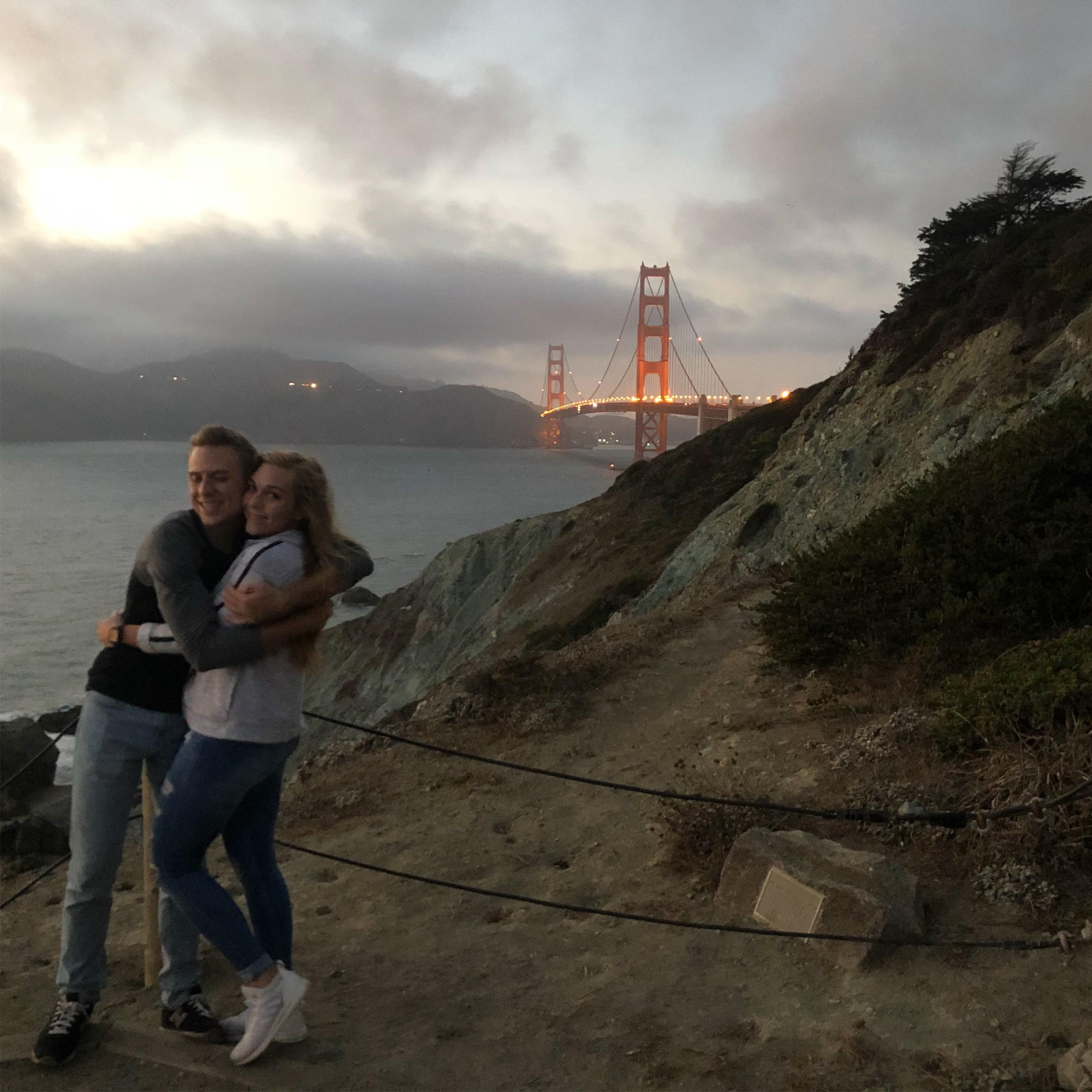 Checking out the sights