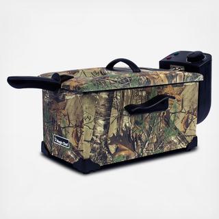 3-Liter Deep Fryer with Authentic Realtree Xtra Camouflage Pattern